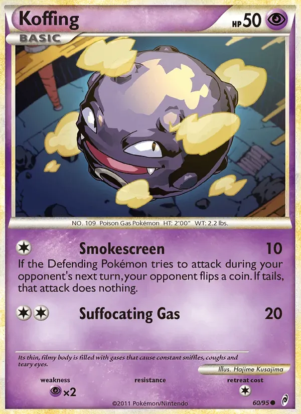Koffing 60/95 Chamado das Lendas