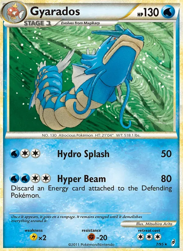 Gyarados 7/95 Chamado das Lendas