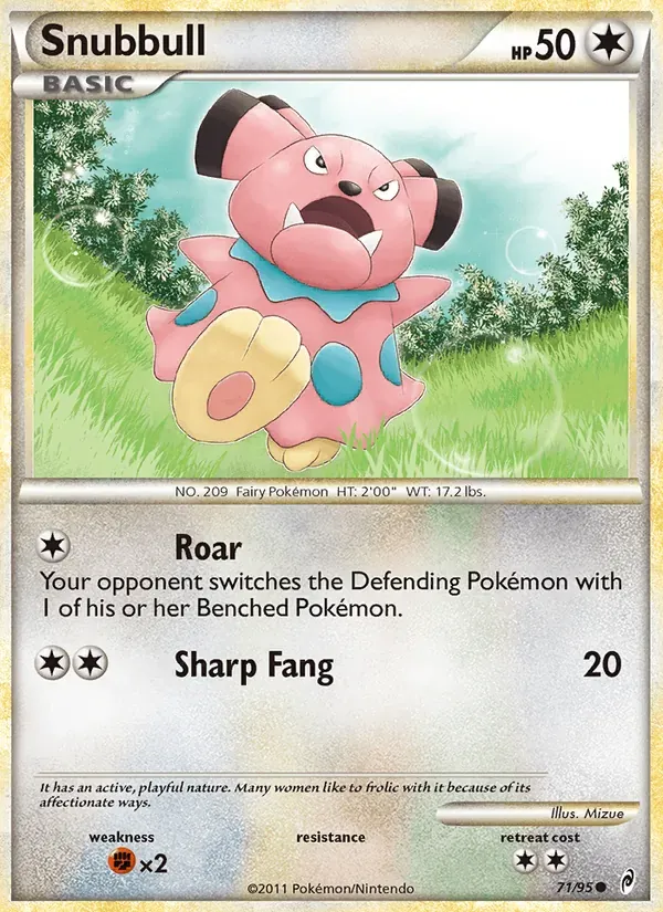 Snubbull 71/95 Chamado das Lendas