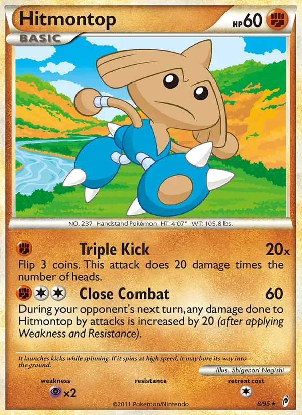 Hitmontop 8/95 Chamado das Lendas
