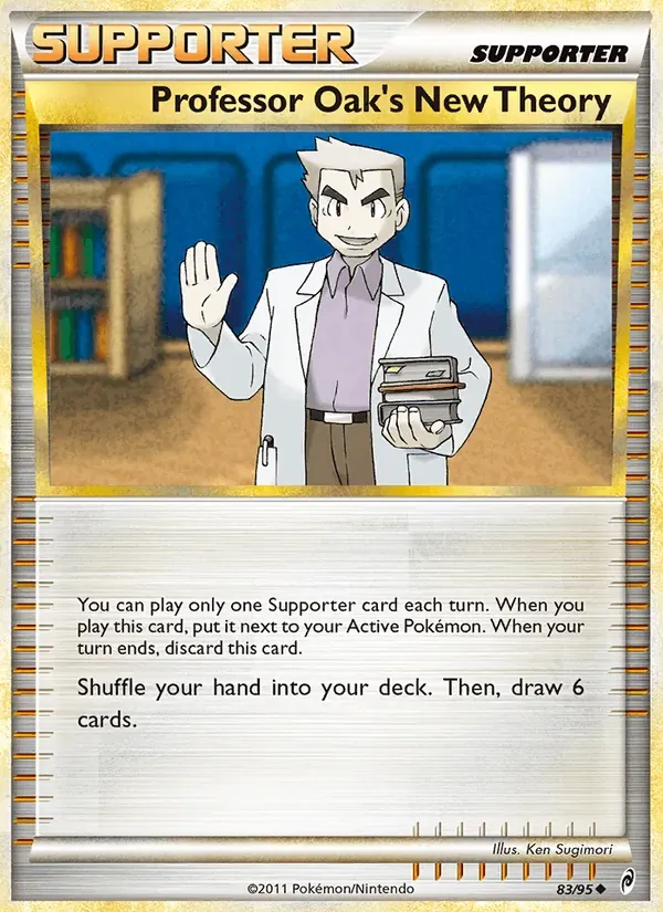 Professor Oak's New Theory 83/95 Chamado das Lendas