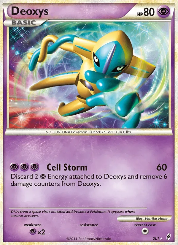 Deoxys SL1/95 Chamado das Lendas