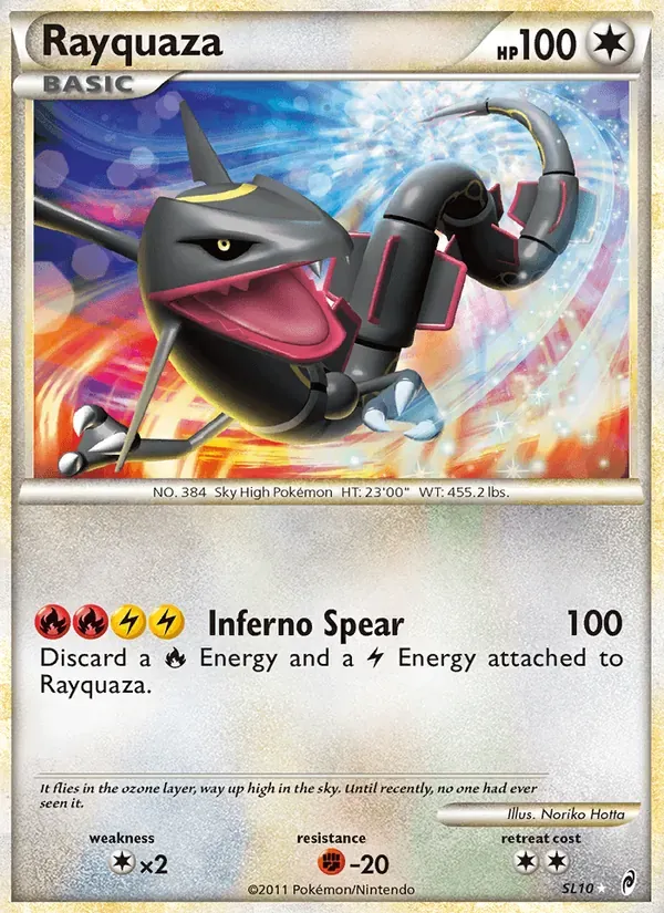 Rayquaza SL10/95 Chamado das Lendas