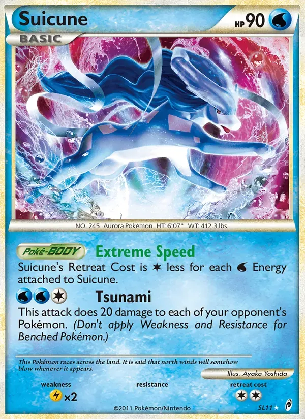 Suicune SL11/95 Chamado das Lendas