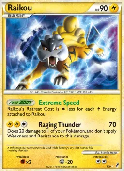 Raikou SL9 Chamado das Lendas