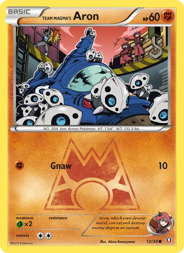 Aron da Equipe Magma 12/34 Crise Dupla