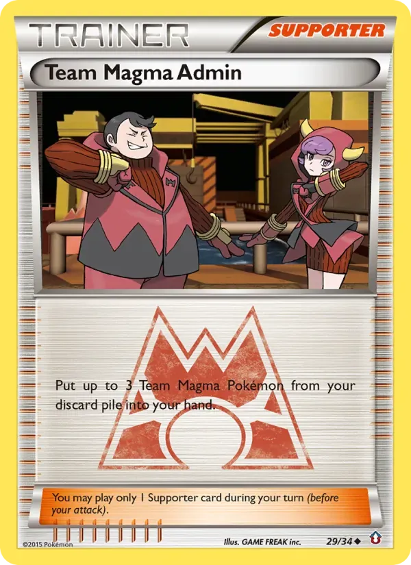 Admin. da Equipe Magma 29/34 Crise Dupla