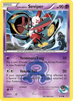 Seviper da Equipe Aqua 9 Crise Dupla