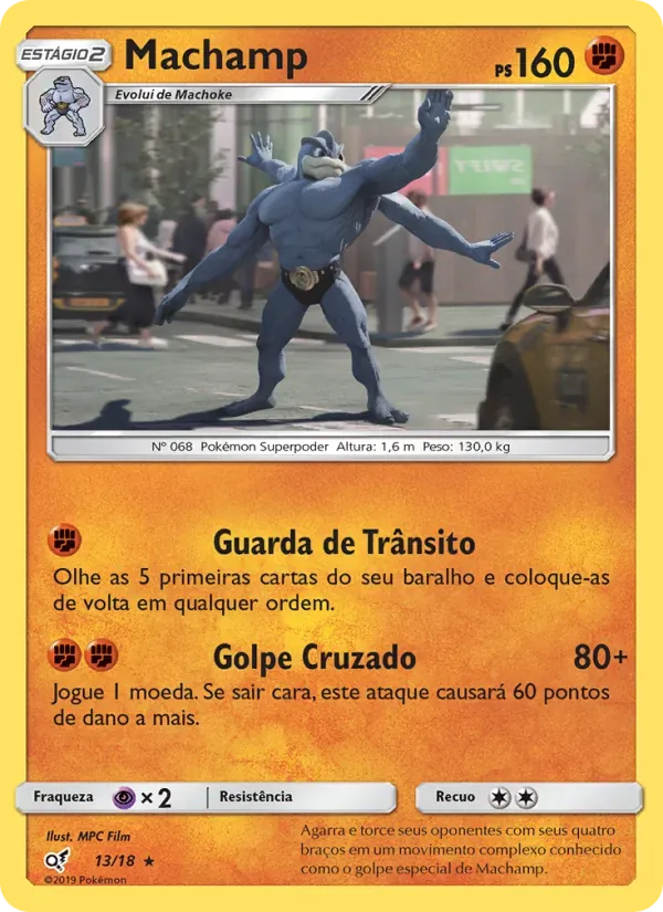 Machamp 13/18 Detetive Pikachu