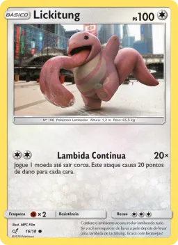 Lickitung 16 Detetive Pikachu