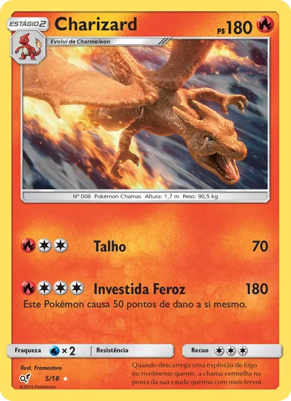 Charizard 5/18 Detetive Pikachu