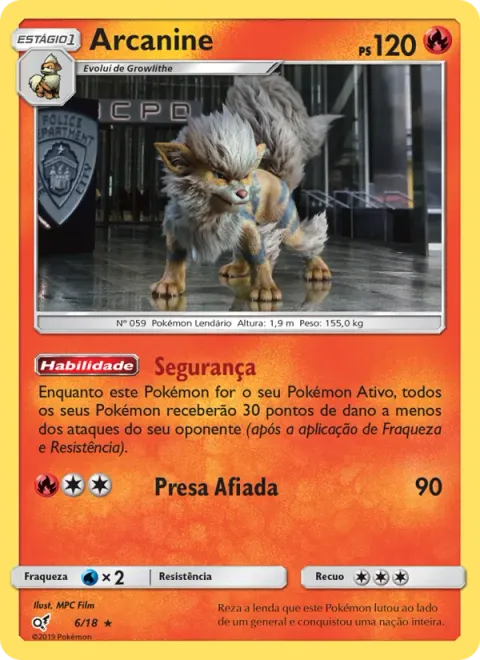 Arcanine 6/18
