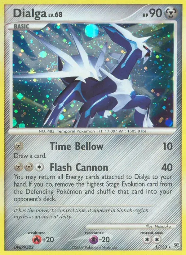 Dialga 1/130 Diamante & Pérola
