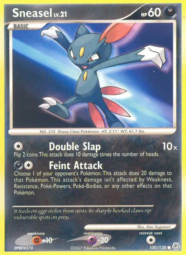 Sneasel 100/130 Diamante & Pérola