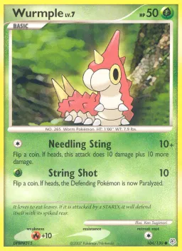 Wurmple 104 Diamante & Pérola
