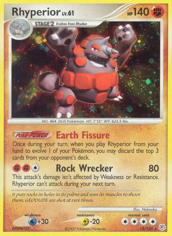 Rhyperior 12/130 Diamante & Pérola