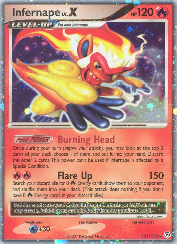 Infernape 121/130 Diamante & Pérola