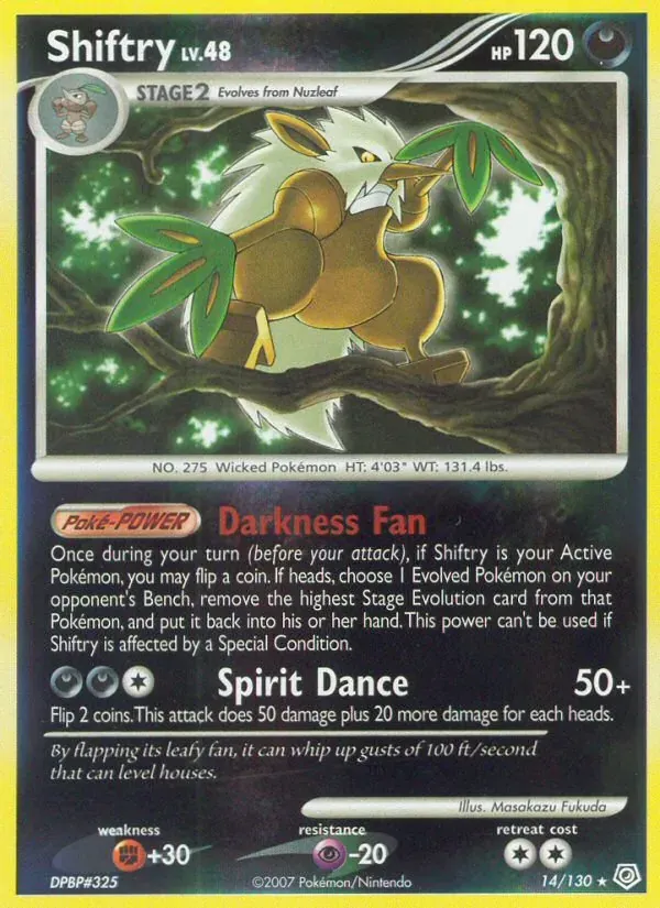 Shiftry 14/130 Diamante & Pérola