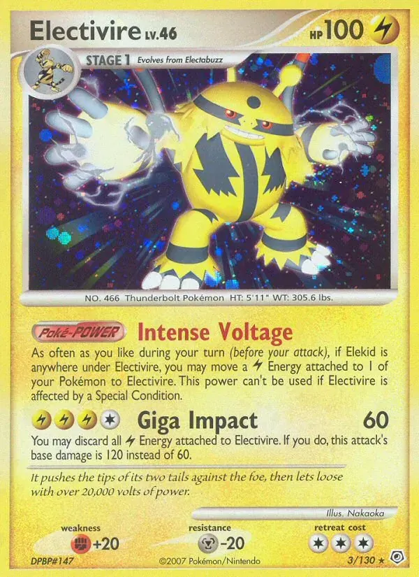 Electivire 3/130 Diamante & Pérola