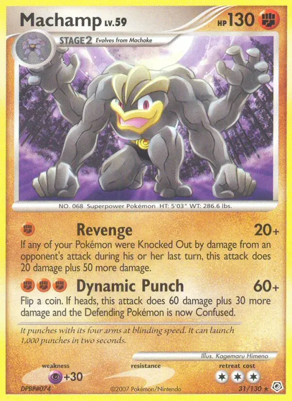 Machamp 31/130 Diamante & Pérola