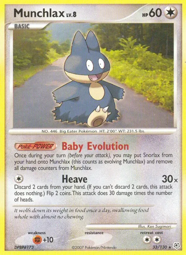 Munchlax 33/130 Diamante & Pérola