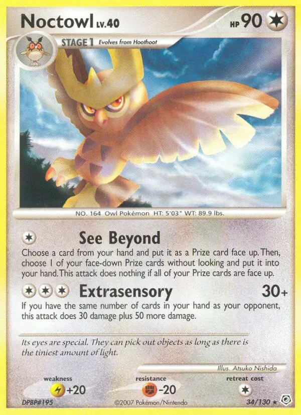 Noctowl 34/130 Diamante & Pérola