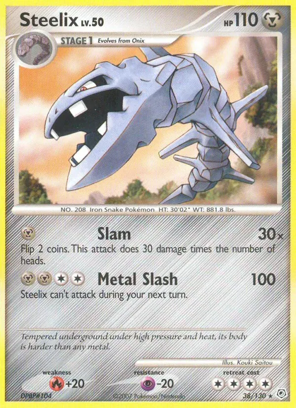 Steelix 38/130 Diamante & Pérola