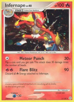 Infernape 5 Diamante & Pérola