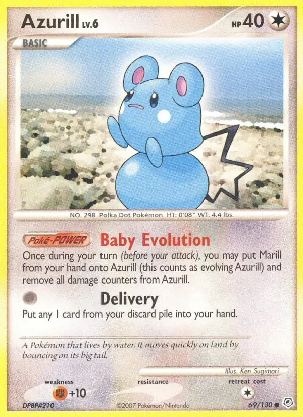Azurill 69/130 Diamante & Pérola