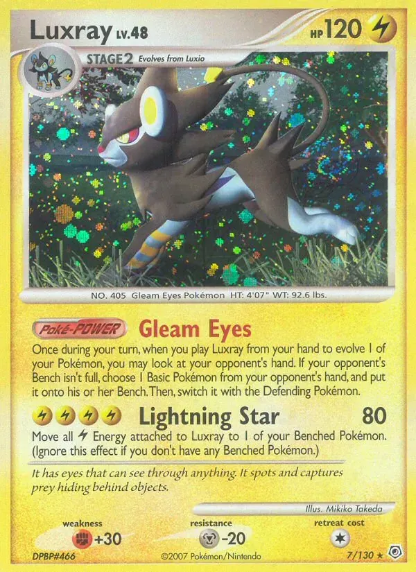Luxray 7/130 Diamante & Pérola