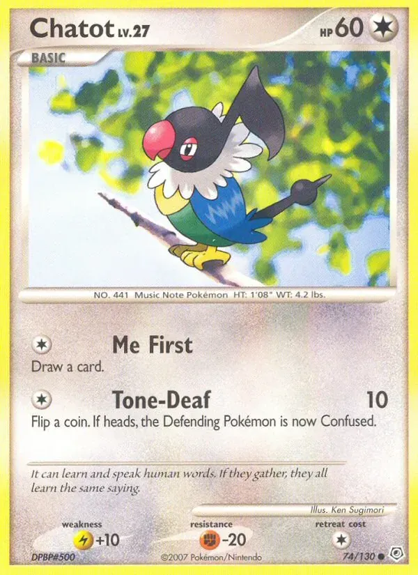 Chatot 74/130 Diamante & Pérola