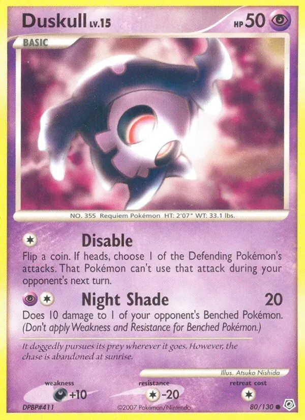 Duskull 80/130 Diamante & Pérola