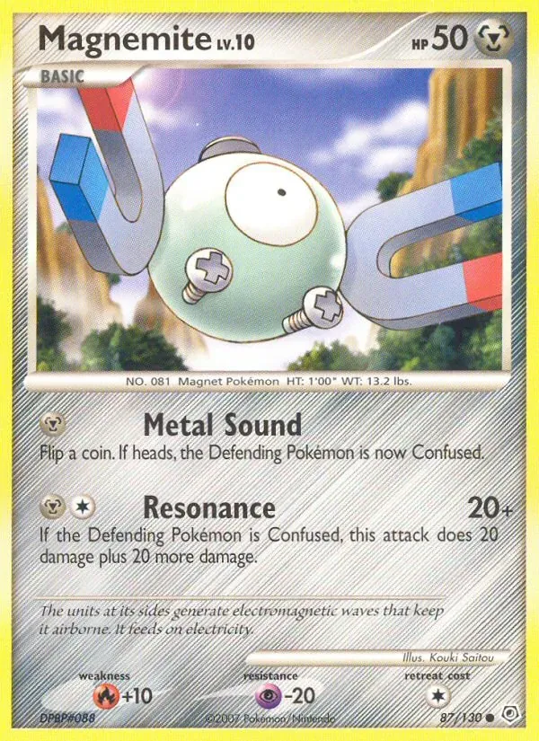 Magnemite 87/130 Diamante & Pérola