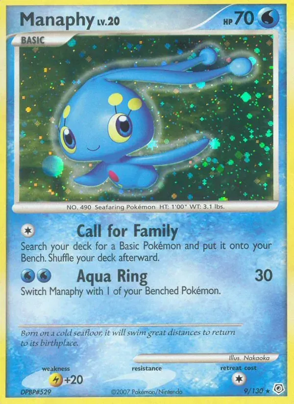 Manaphy 9/130 Diamante & Pérola