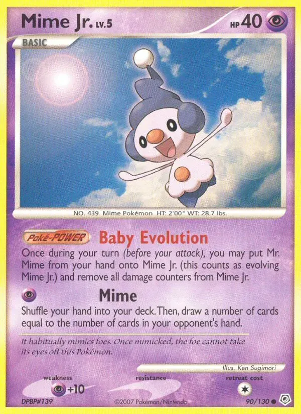 Mime Jr. 90/130 Diamante & Pérola