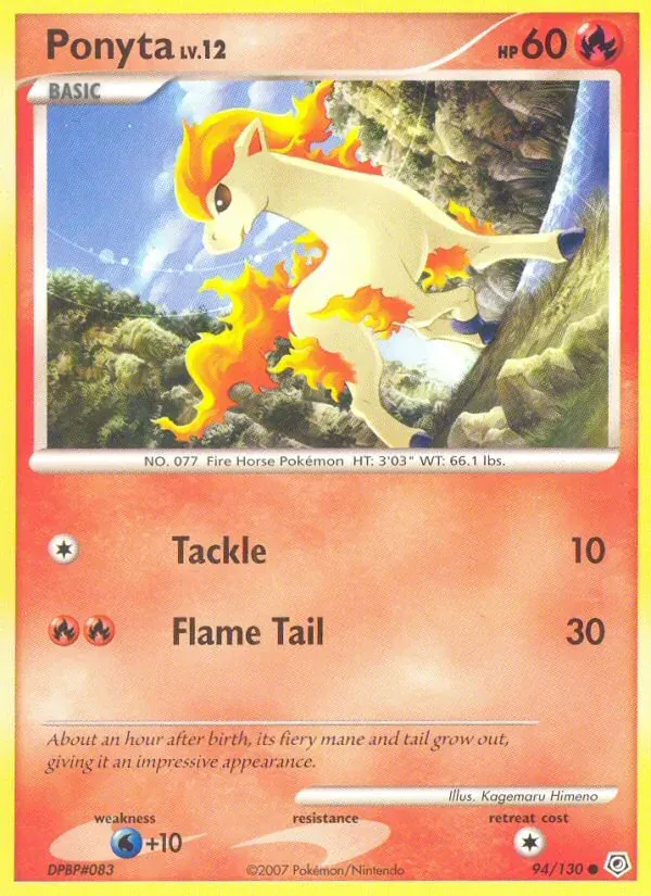 Ponyta 94/130 Diamante & Pérola