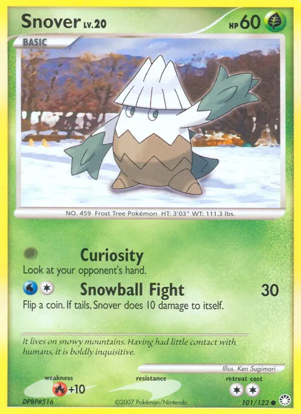 Snover 101/123 Tesouros Misteriosos