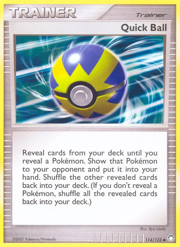 Quick Ball 114/123 Tesouros Misteriosos
