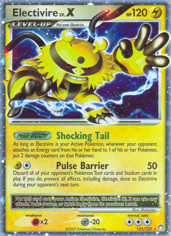 Electivire 121/123 Tesouros Misteriosos