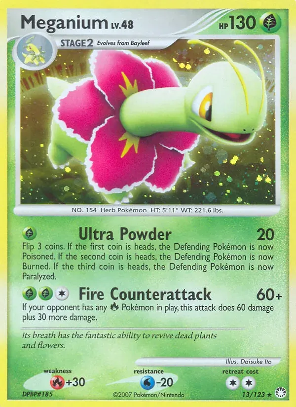 Meganium 13/123 Tesouros Misteriosos