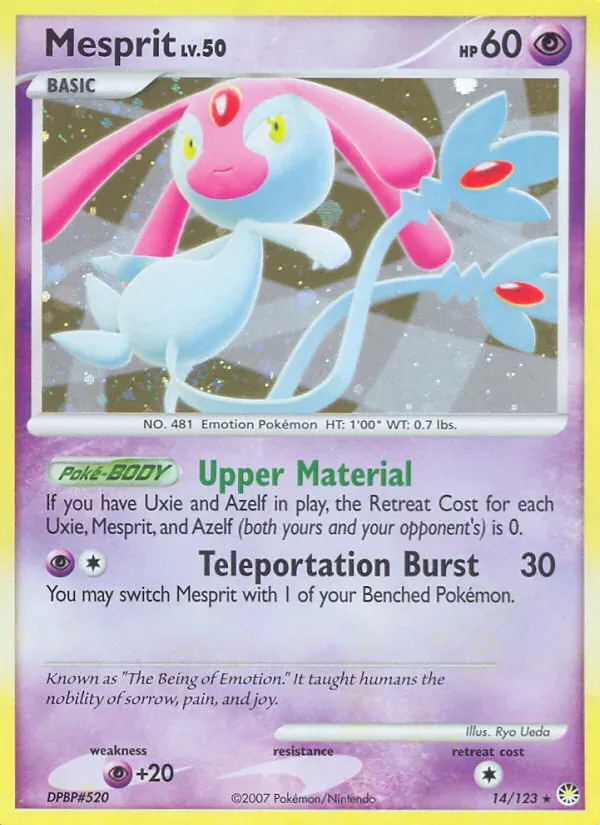 Mesprit 14/123 Tesouros Misteriosos