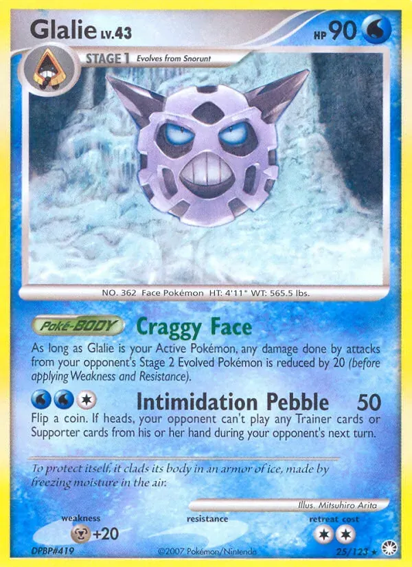 Glalie 25/123 Tesouros Misteriosos