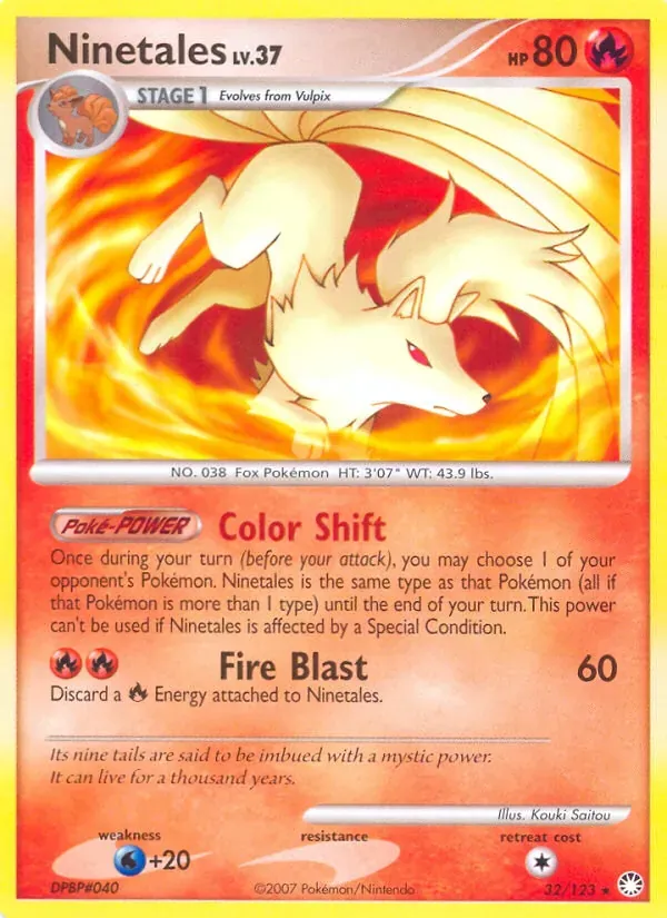 Ninetales 32/123 Tesouros Misteriosos
