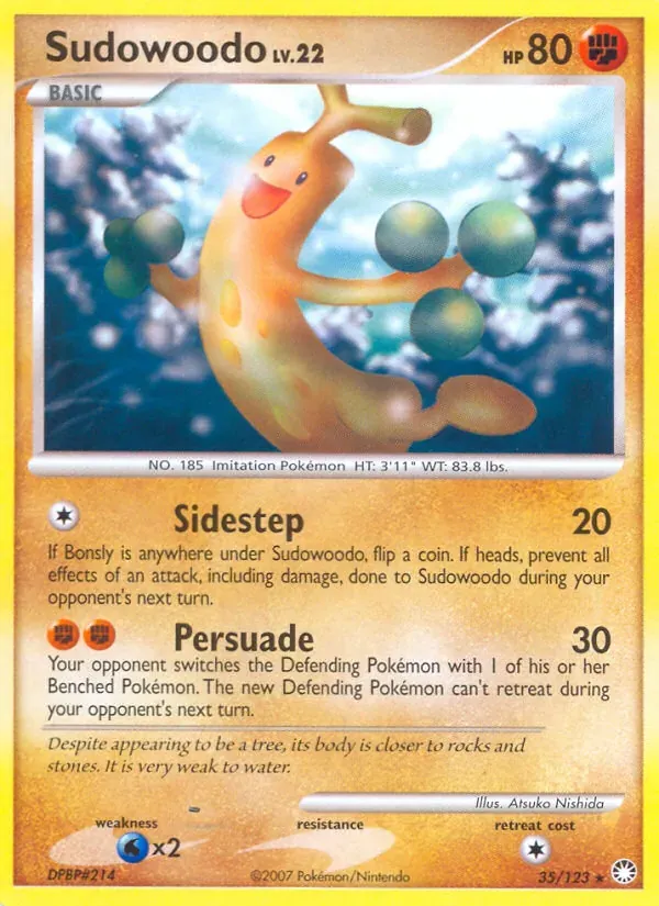 Sudowoodo 35/123 Tesouros Misteriosos