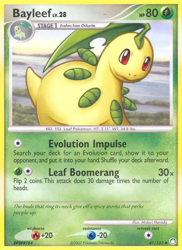 Bayleef 41/123 Tesouros Misteriosos