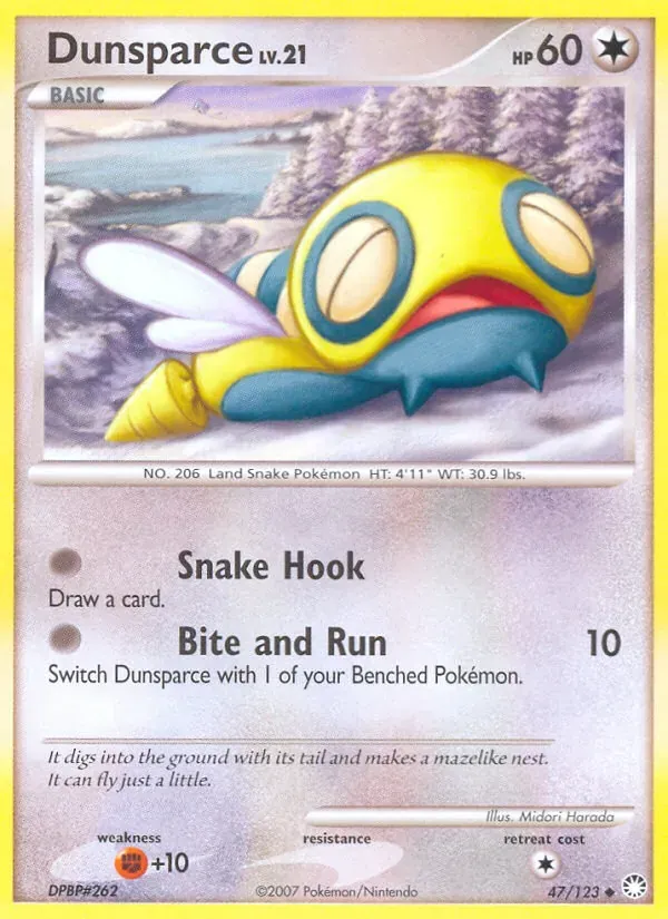 Dunsparce 47/123 Tesouros Misteriosos