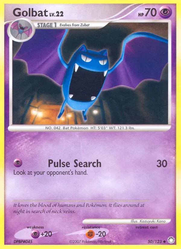 Golbat 50/123 Tesouros Misteriosos