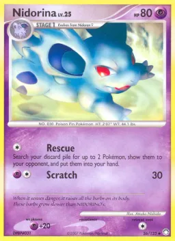 Nidorina 56 Tesouros Misteriosos