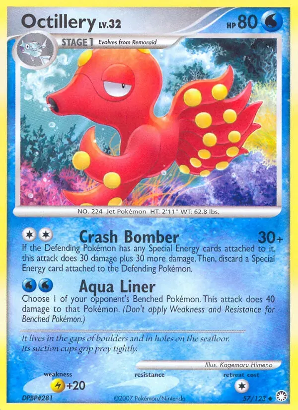 Octillery 57/123 Tesouros Misteriosos