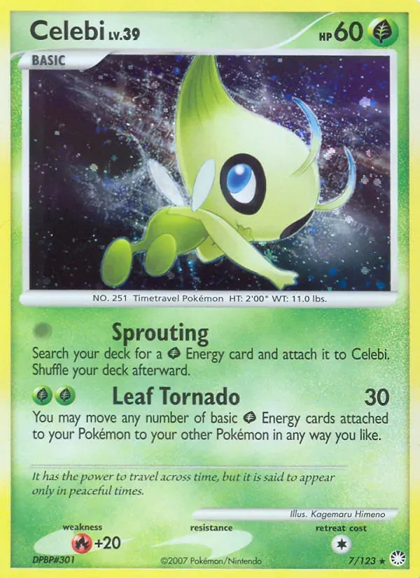 Celebi 7/123 Tesouros Misteriosos